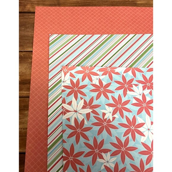 Assorted Scrapbook Paper Set With festive designs by EK Success - Picture 3 of 3
